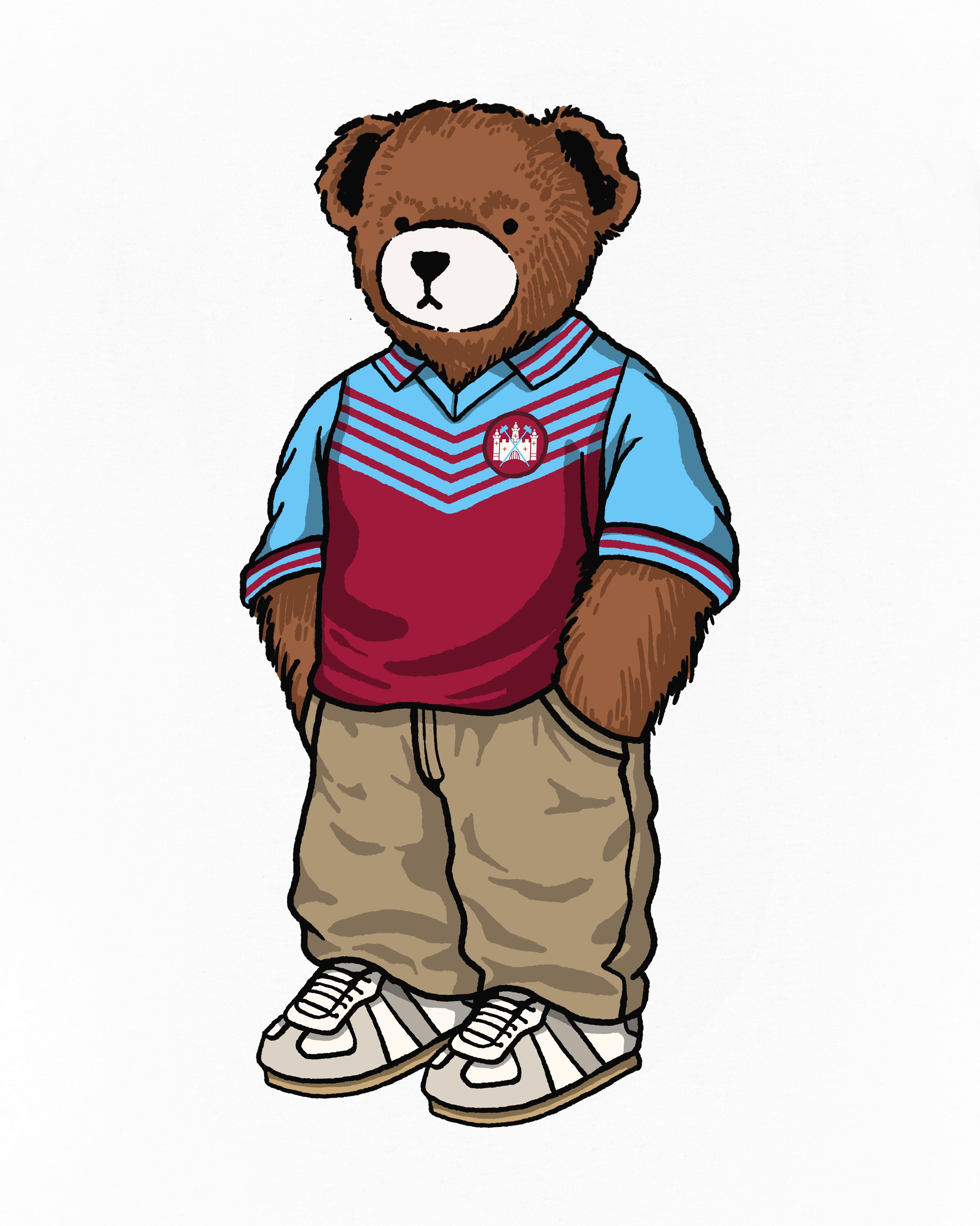 ART OF x West Ham Home Pickles Tee | WHUFC White Football T-shirt