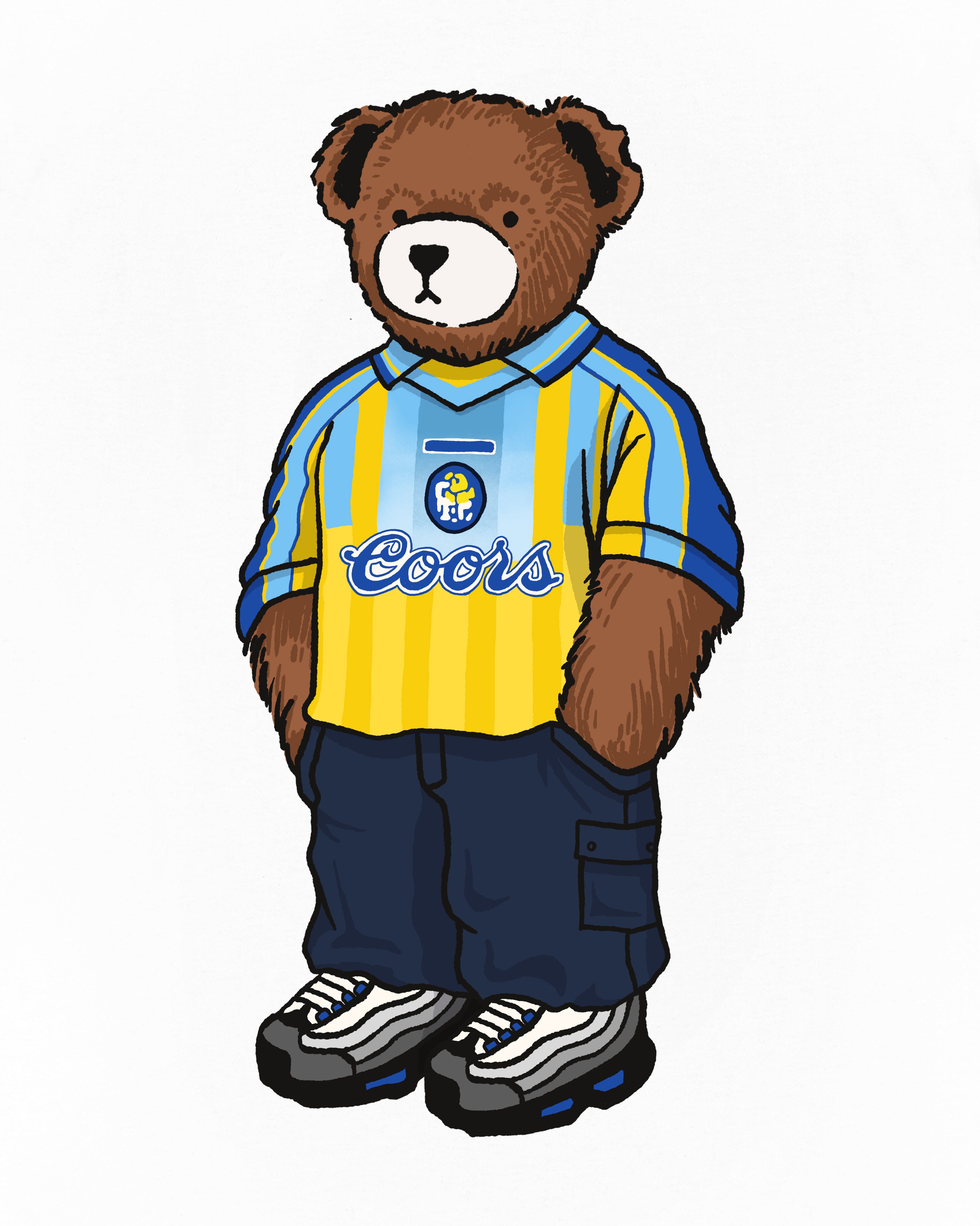 ART OF x Pensioners Away Pickles Tee | CFC White Football T-shirt