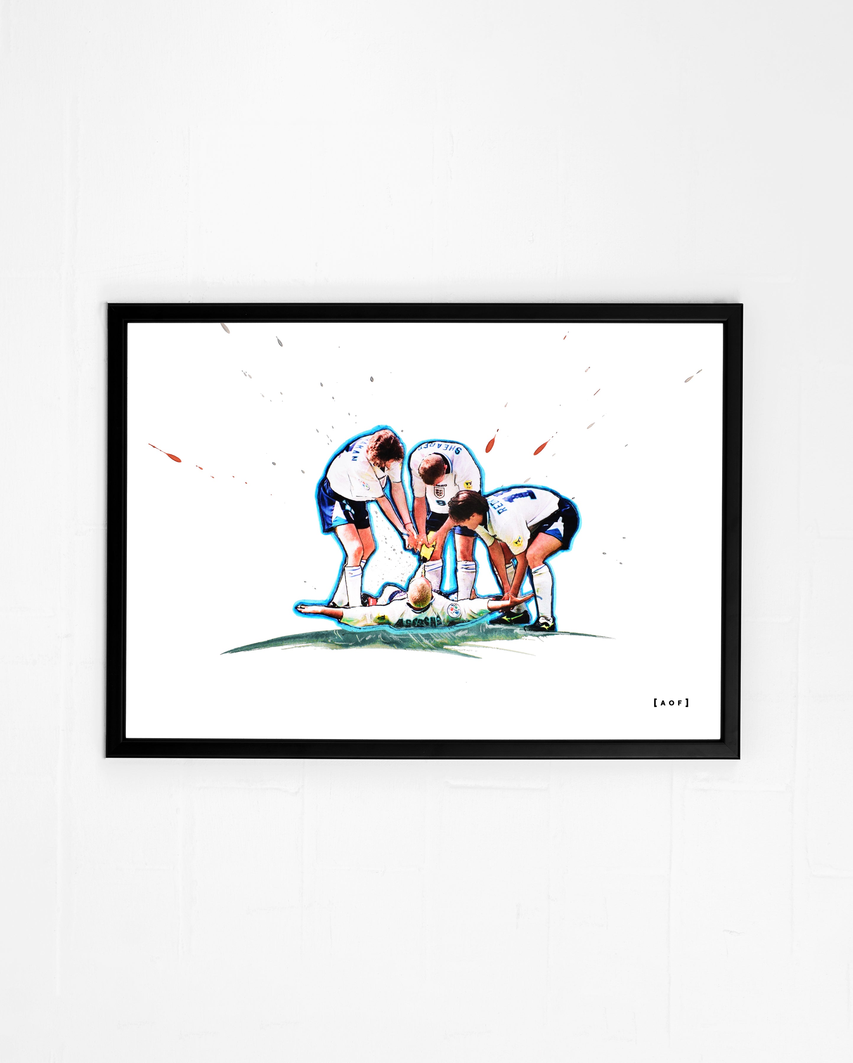 ART OF The Dentist Chair Framed Print | England Football Wall Art