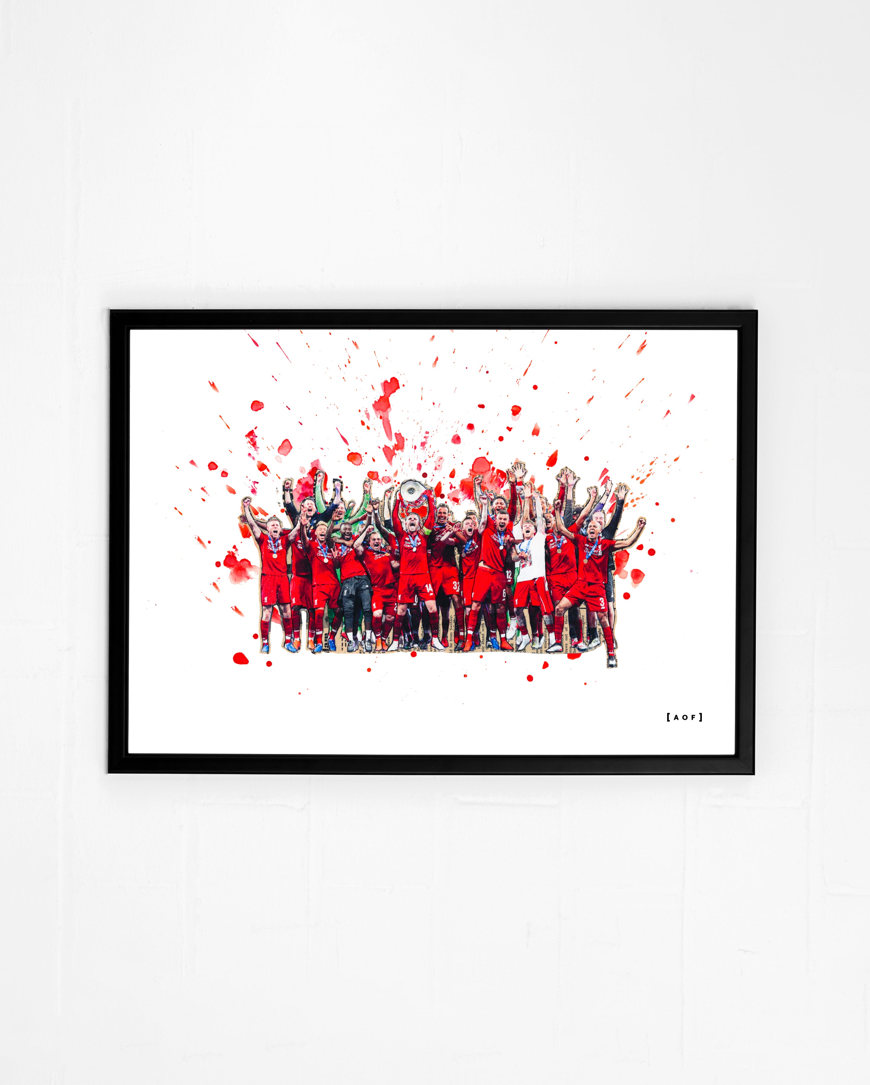 ART OF LFC The Sixth Framed Print | Football Wall Art