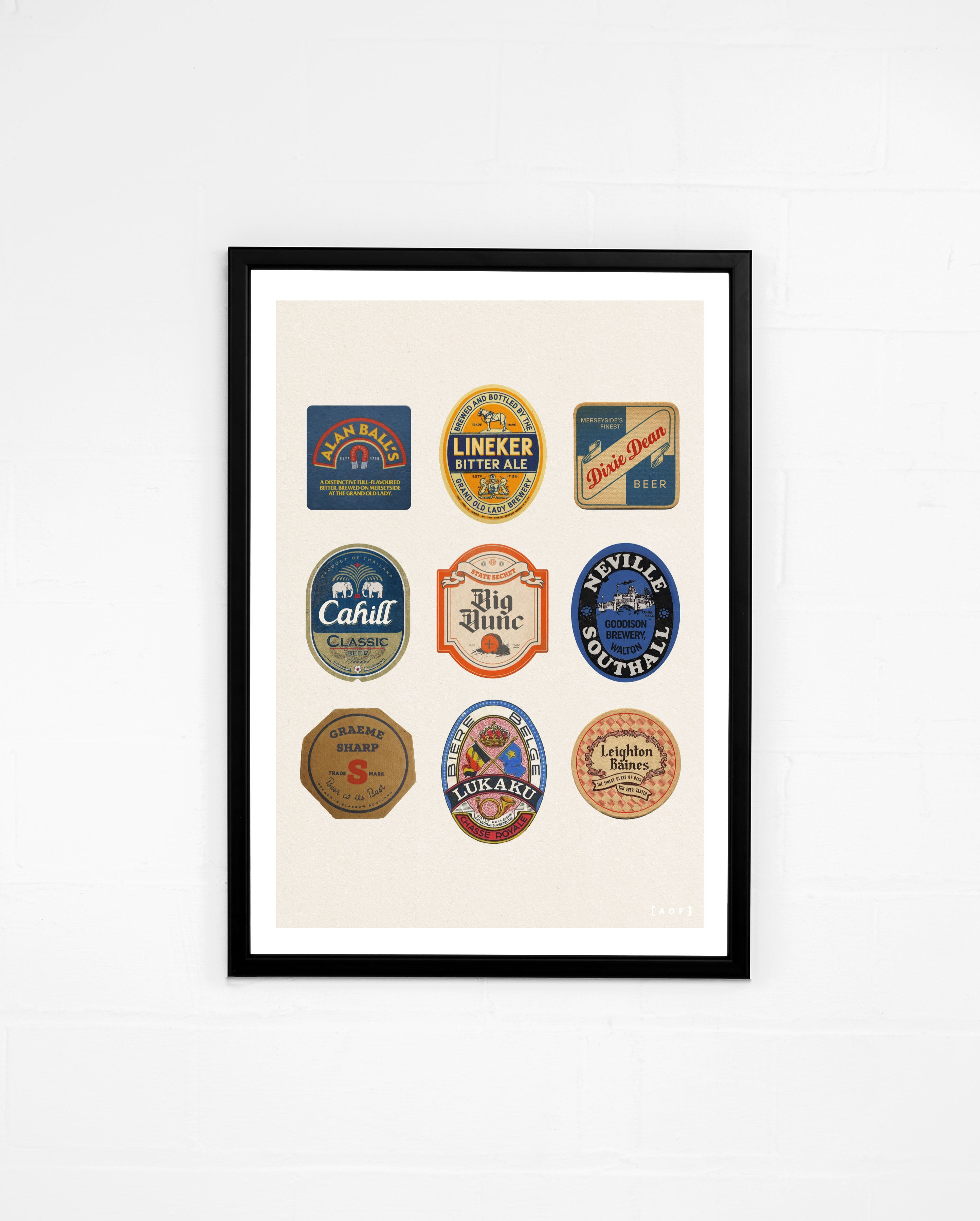 ART OF x Everton The Grand Old Lady Brewery Print | EFC Football Art