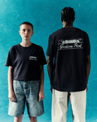 ART OF x Everton Goodison Park Tee | EFC Navy Graphic Football T-shirt