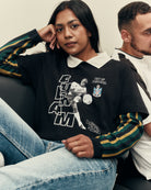 ART OF x Fulham Saha Tee | FFC Black Graphic Football Player T-shirt