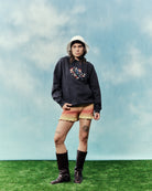 ART OF Flowers For Iniesta Hoodie | Embroidered Spain Football Sweat
