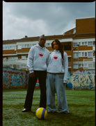 ART OF LFC Stadium Hoodie | Grey Embroidered Football Sweat