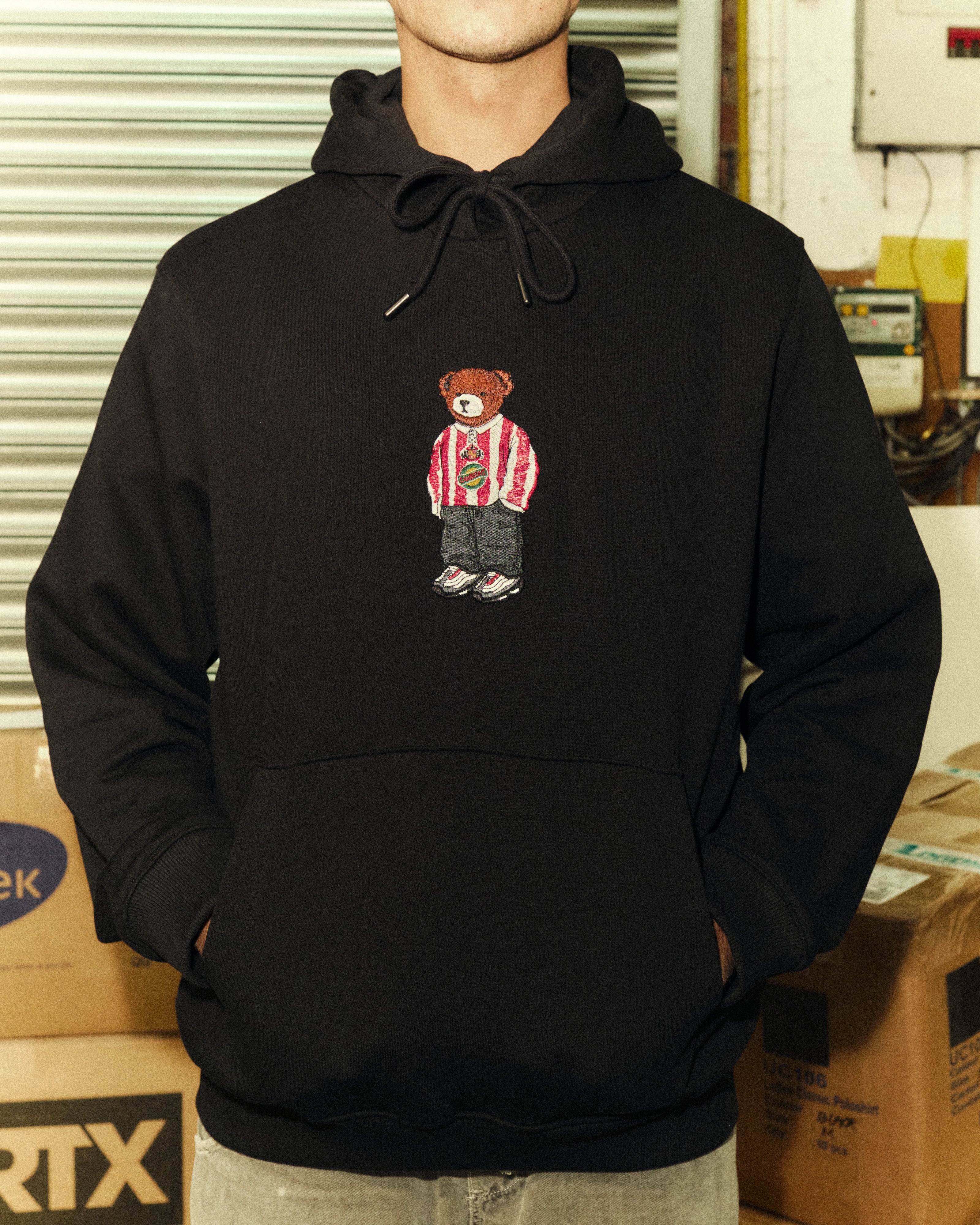 ART OF x Sunderland Pickles Hoodie | SAFC Embroidered Football Sweat 
