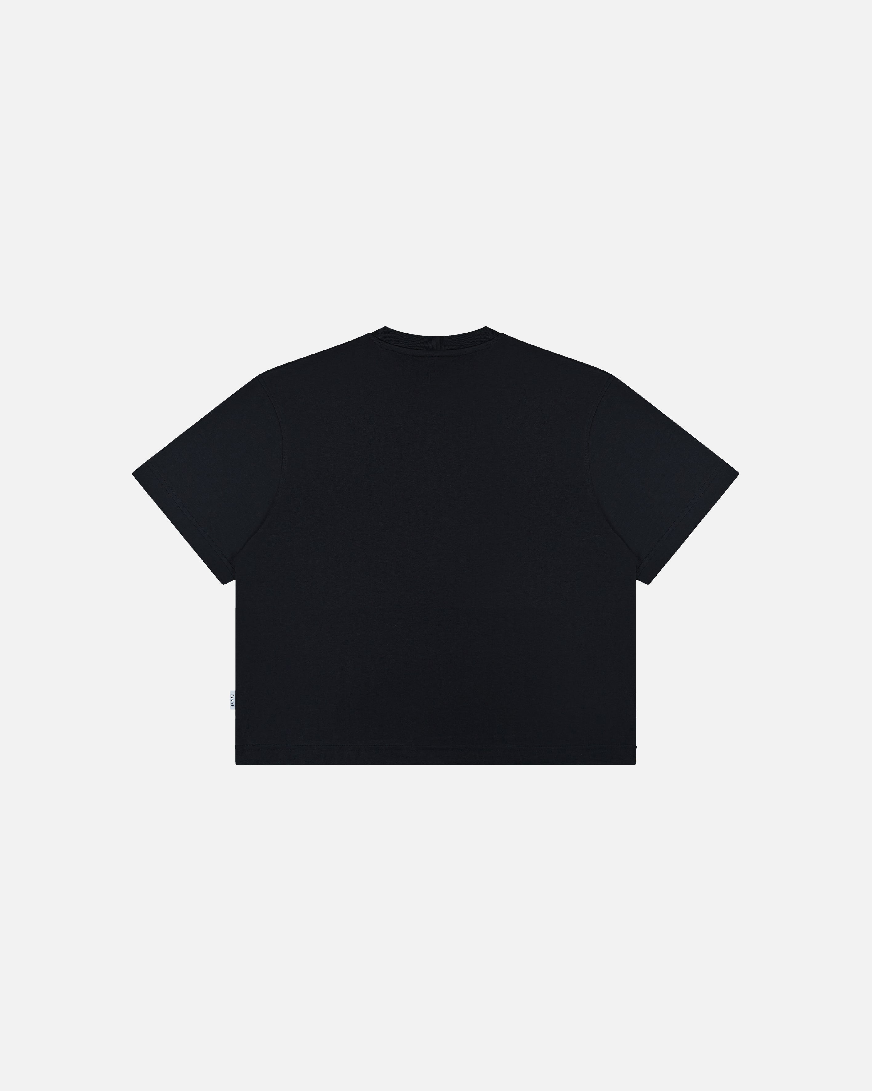 AOF Lionesses Icons Crop T-Shirt | Black Graphic Tee | Art of Football