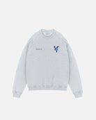 AOF x Crystal Palace Eagle & Ball Raglan Sweat | Grey Jersey | Shop