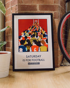 ART OF AFC Saturday Is For Football Framed Print | Wall Art