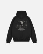 ART OF Toon Editions Hoodie | Black Screen Printed Football Sweat