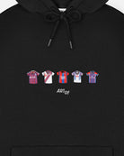ART OF Crystal Palace Embroidered Classics Black Hoodie | Football