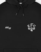 ART OF x Everton Heritage Hoodie | EFC Black Printed Football Sweat