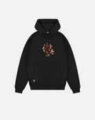 ART OF Flowers For Salah Hoodie | LFC Black Embroidered Football Sweat