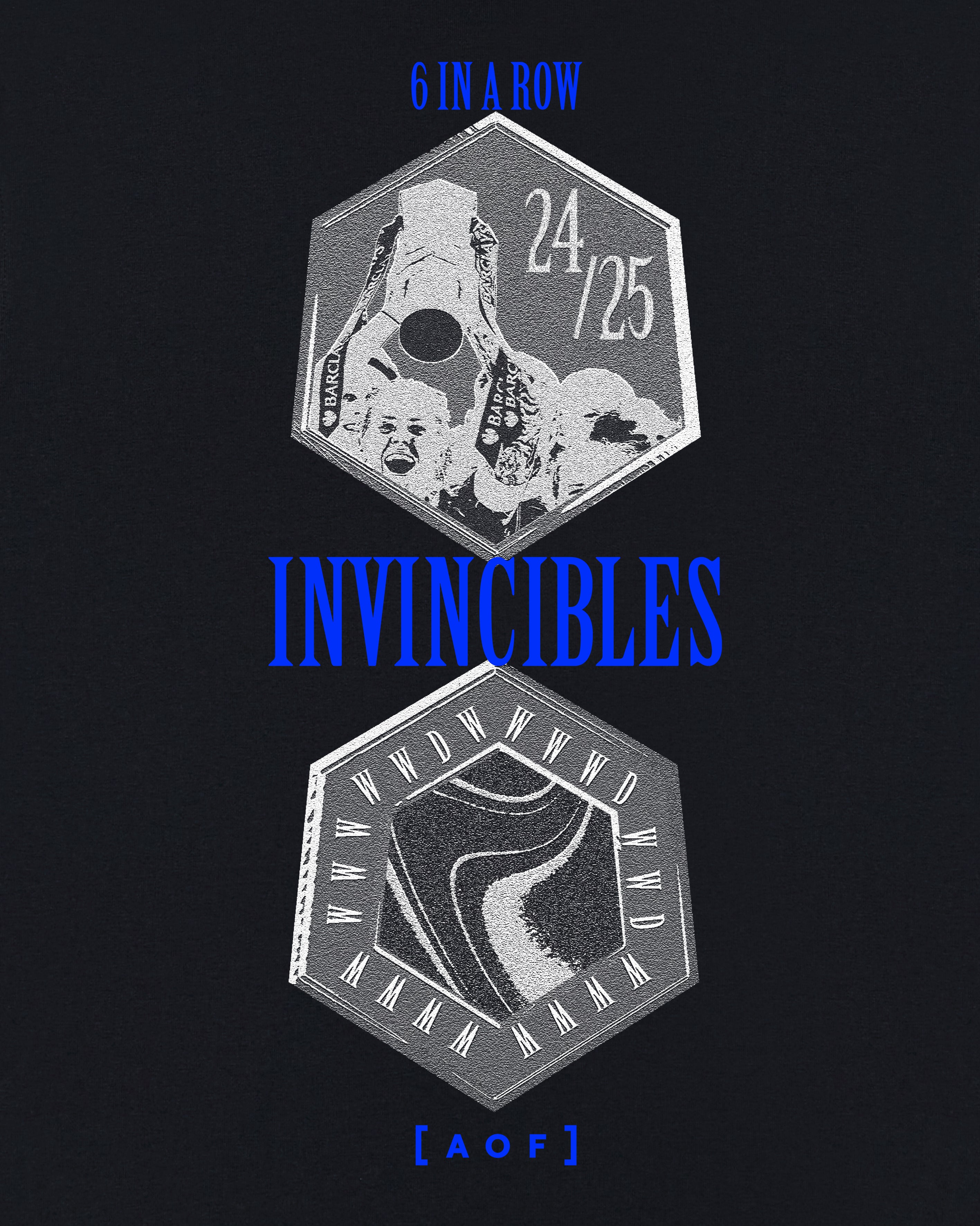 ART OF CWFC Women's Invincibles Tee | Black Graphic Football T-shirt