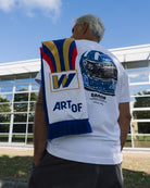 ART OF Williams '96 Championship Scarf | Knitted Car Racing Accessory