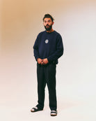 ART OF x Leeds United Navy Panelled Sweat | LUFC Football Merch