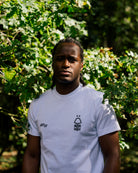 ART OF x Forest Heritage Tee | NFFC White Graphic Football T-shirt