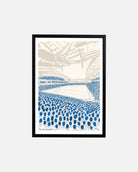 ART OF x Brighton 12th Man Framed Football Print | BHAFC Wall Art