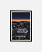 ART OF Toon Under The Lights Framed Print | NUFC Football Wall Art