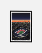 ART OF AFC Under The Lights Framed Print | Football Wall Art