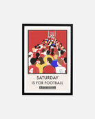 ART OF x Forest Saturday Is For Football Framed Print | NFFC Wall Art