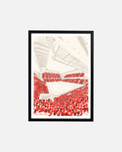ART OF LFC 12th Man Framed Print | Football Wall Art