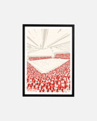 ART OF x Nottingham Forest 12th Man Framed Football Print | NFFC Art