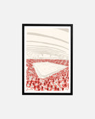 ART OF x Southampton 12th Man Framed Football Print | SFC Wall Art