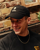 ART OF x Guinness Cap | Black Cotton Embroidered Football Hat