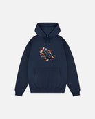 ART OF Flowers For Iniesta Hoodie | Embroidered Spain Football Sweat