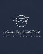 ART OF x Leicester Heritage Hoodie | LCFC Navy Printed Football Sweat