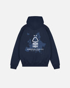 ART OF Forest European Tour Hoodie | NFFC Navy Printed Football Sweat