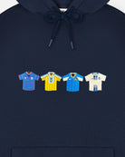 ART OF Chelsea Classics Hoodie | CFC Navy Embroidered Football Sweat