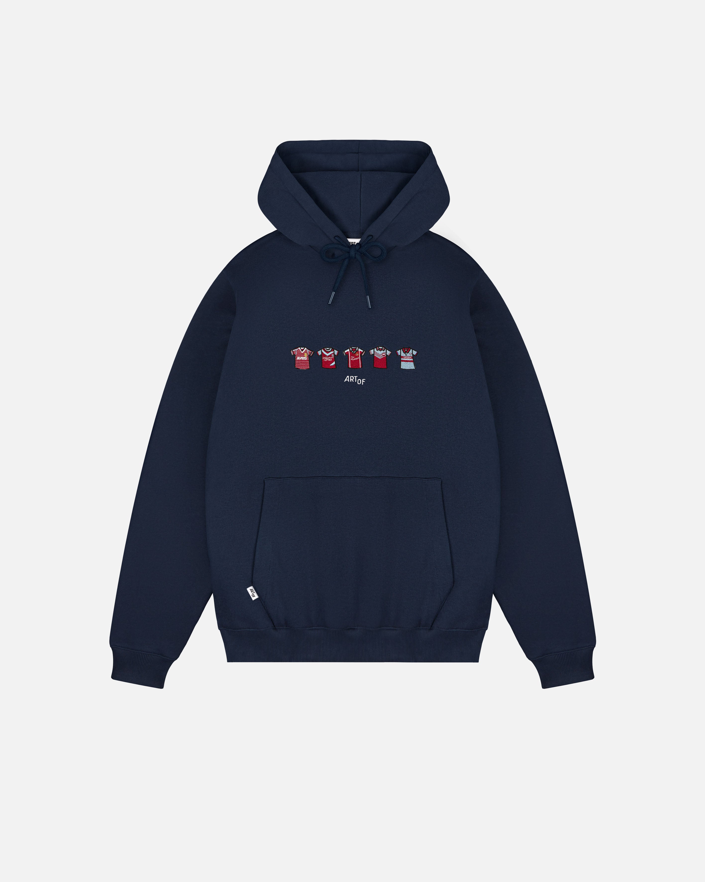 ART OF x West Ham Embroidered Classics Hoodie | WHUFC Football Sweat