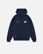 ART OF x Oxford Heritage Hoodie | OUFC Navy Printed Football Sweat
