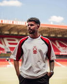 AOF x Forest 90s Oversized Panelled T-shirt | Art of Football
