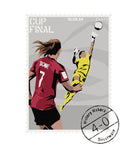 ART OF United First Class Framed Print | Women's Football Wall Art