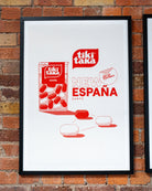 ART OF Tiki Taka Framed Football Print | Barcelona Wall Art