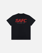 ART OF x Sunderland 00s Type Tee | SAFC Black Graphic Football T-shirt