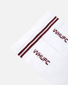 ART OF Football x West Ham Stripe Socks | AOF White Accessories