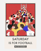 ART OF x Forest Saturday Is For Football Framed Print | NFFC Wall Art