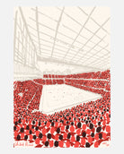 ART OF United 12th Man Framed Print | MUFC Football Wall Art