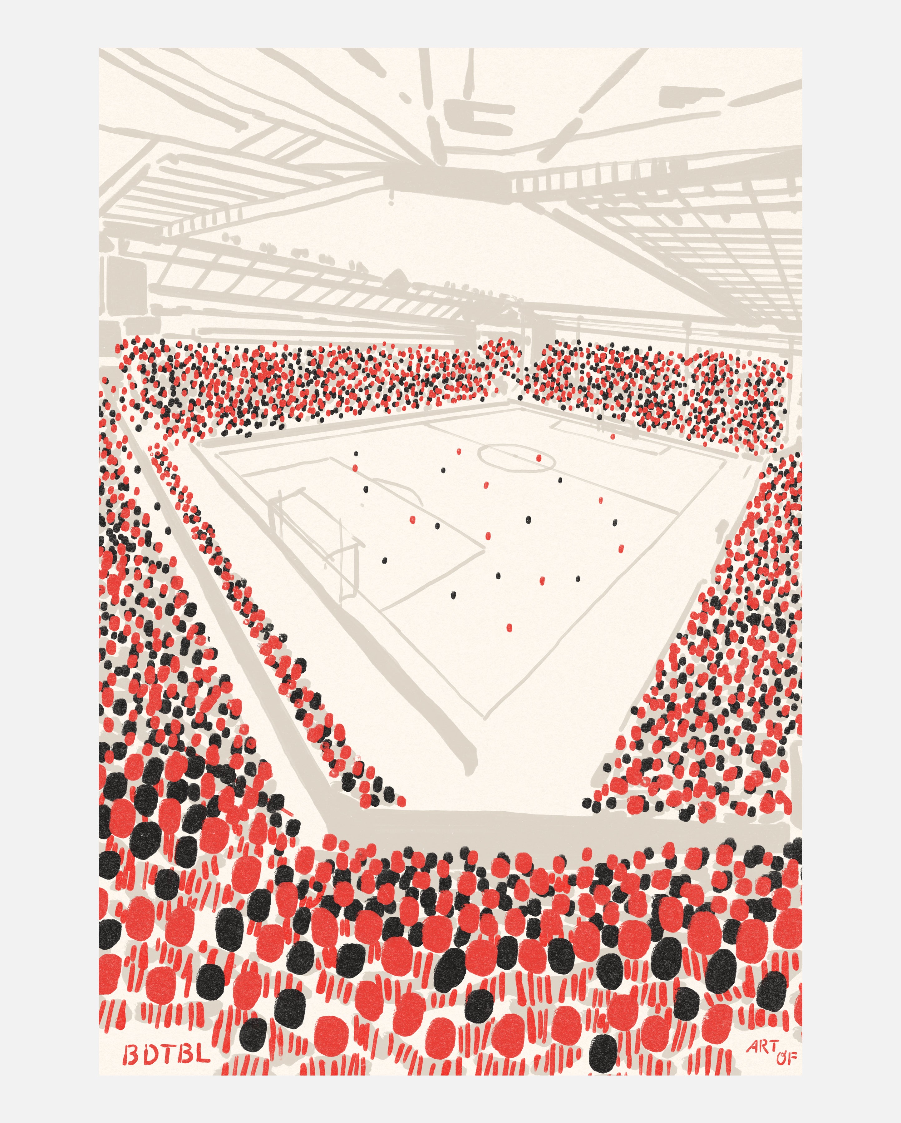 ART OF Sheffield United 12th Man Framed Print | SUFC Football Wall Art