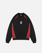 ART OF x Fulham Black Panelled Sweat | FFC Embroidered Football Merch