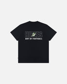 ART OF x Hibernian 90s Tee | Hibs Black Graphic Football T-shirt