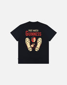 ART OF x Guinness Post Match Tee | Black Graphic Football T-shirt