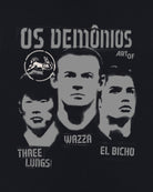 ART OF United Os Demônios | MUFC Black Graphic Football T-shirt