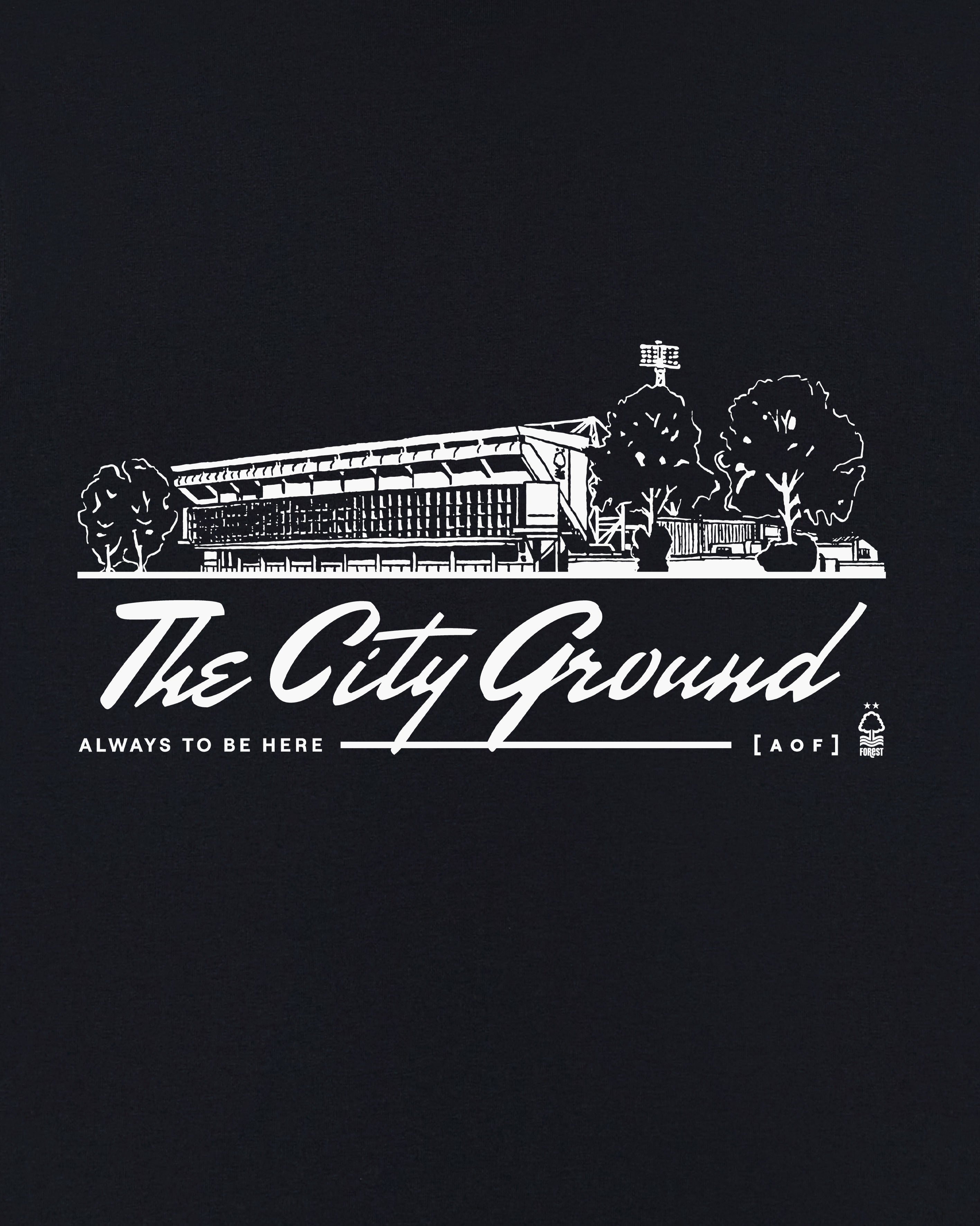 ART OF x Forest The City Ground Tee | NFFC Black Football T-shirt