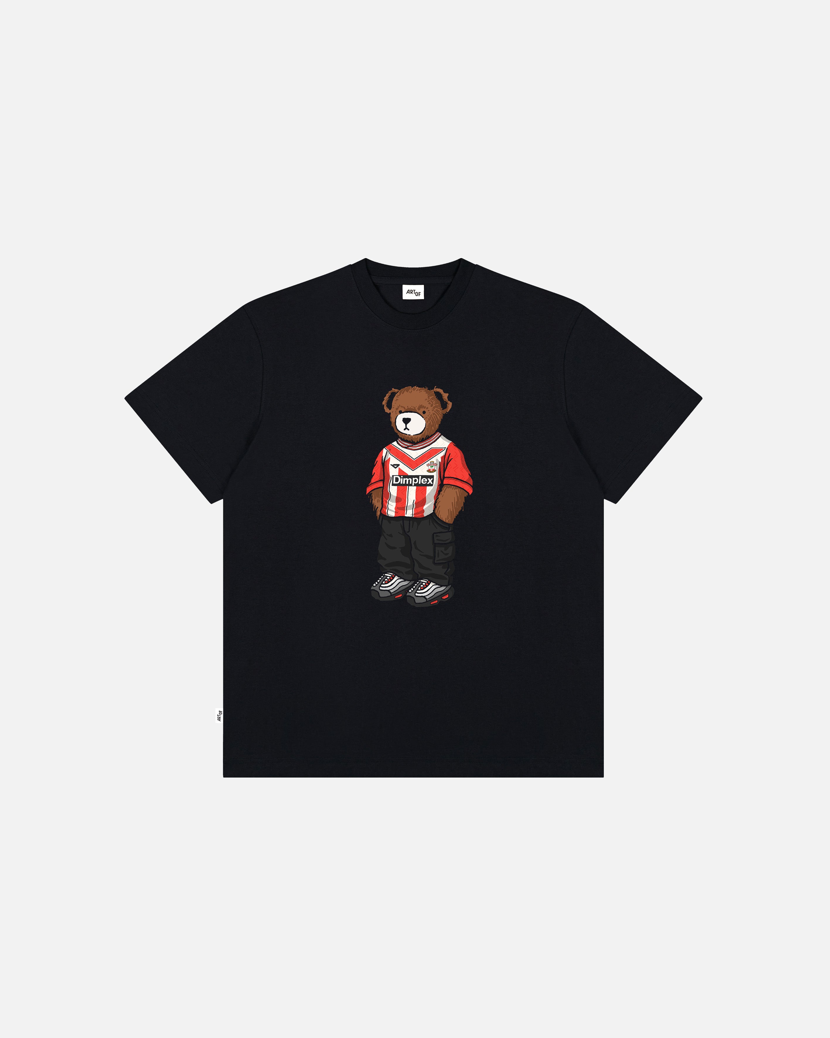 ART OF x Southampton Home Pickles | AFC Black Graphic Football T-shirt