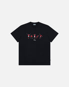 ART OF Forest Printed Icons Tee | NFFC Black Graphic Football T-shirt